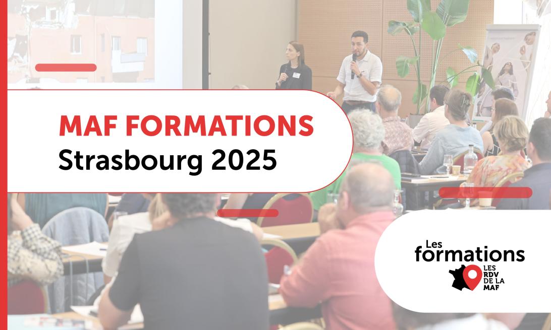 Votre formation structurée MAF : retrouvez nous à Strasbourg