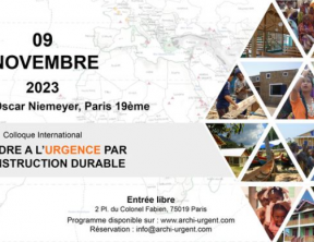 Colloque "Répondre à l’urgence par la construction durable"